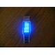 LED laikrodis "Mini blue block"